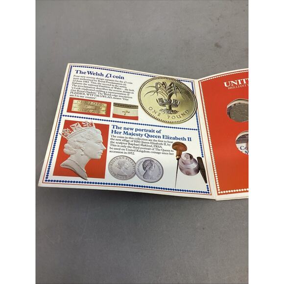 1985 Great Britain Royal Mint Brilliant Uncirculated Annual Coin Set - Picture 4 of 12